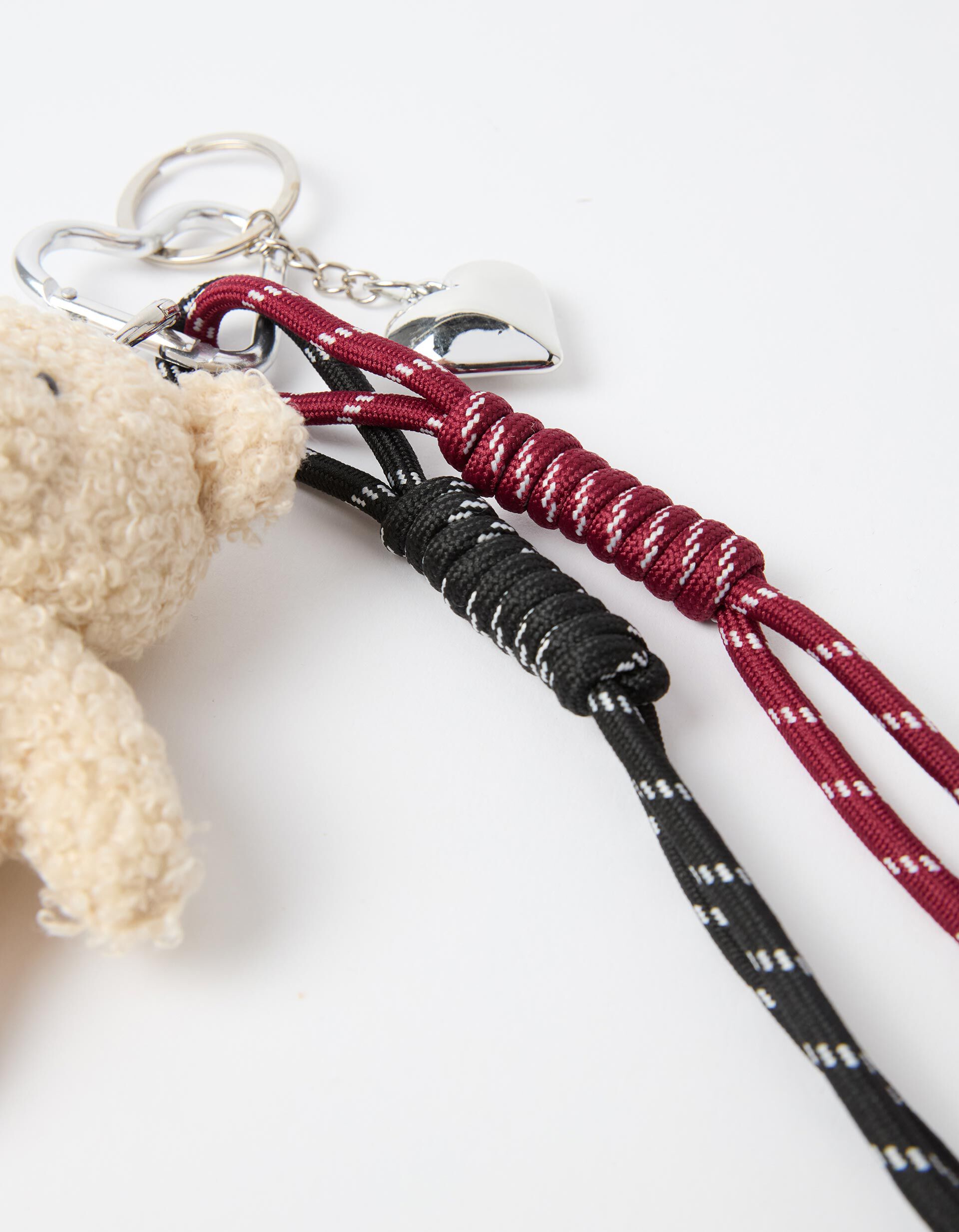 Comprar Online Porta-Chaves Charm Urso, Mulher, Bege