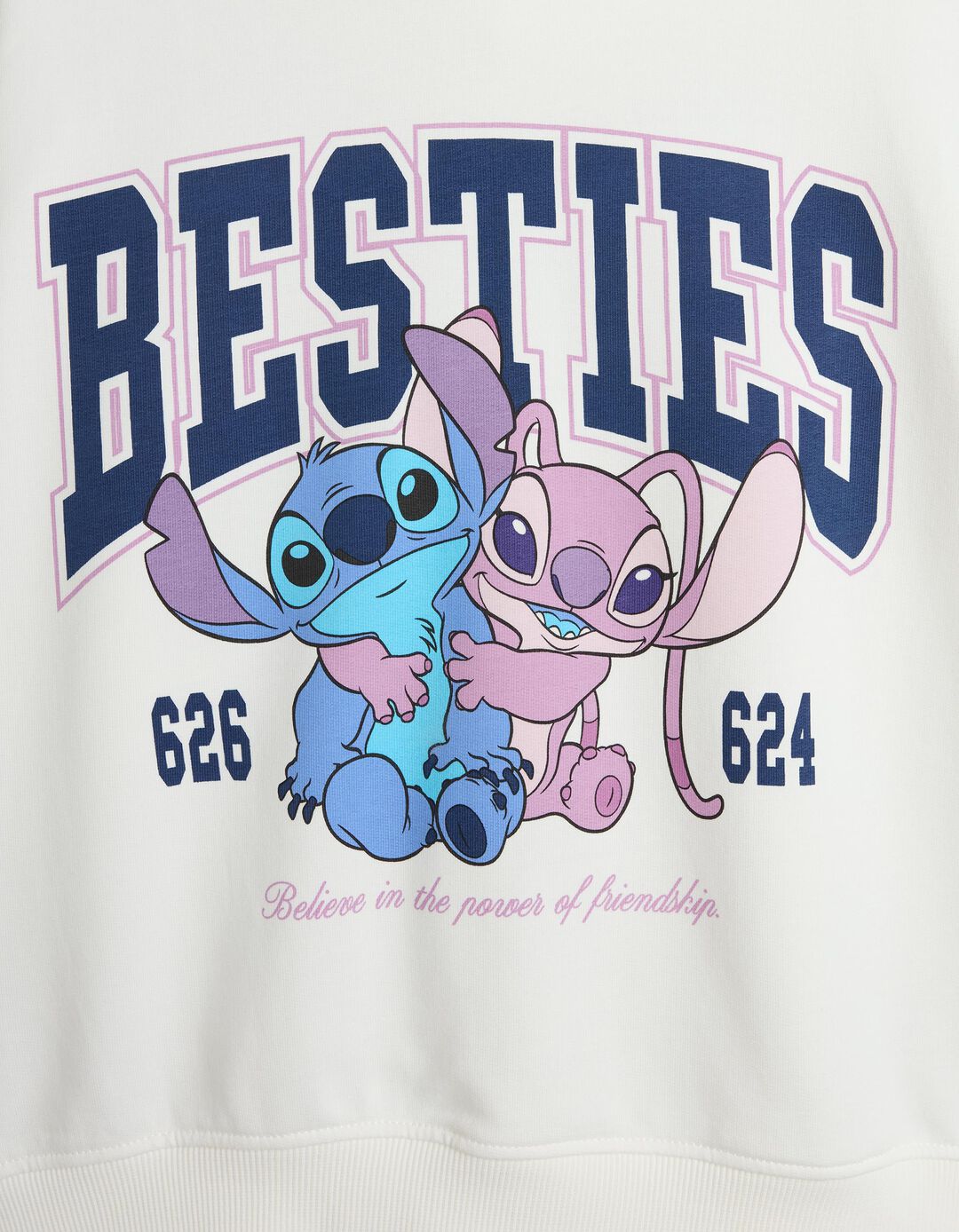 Sweatshirt Capuz 'Stitch' &copy;Disney, Menina, Branco
