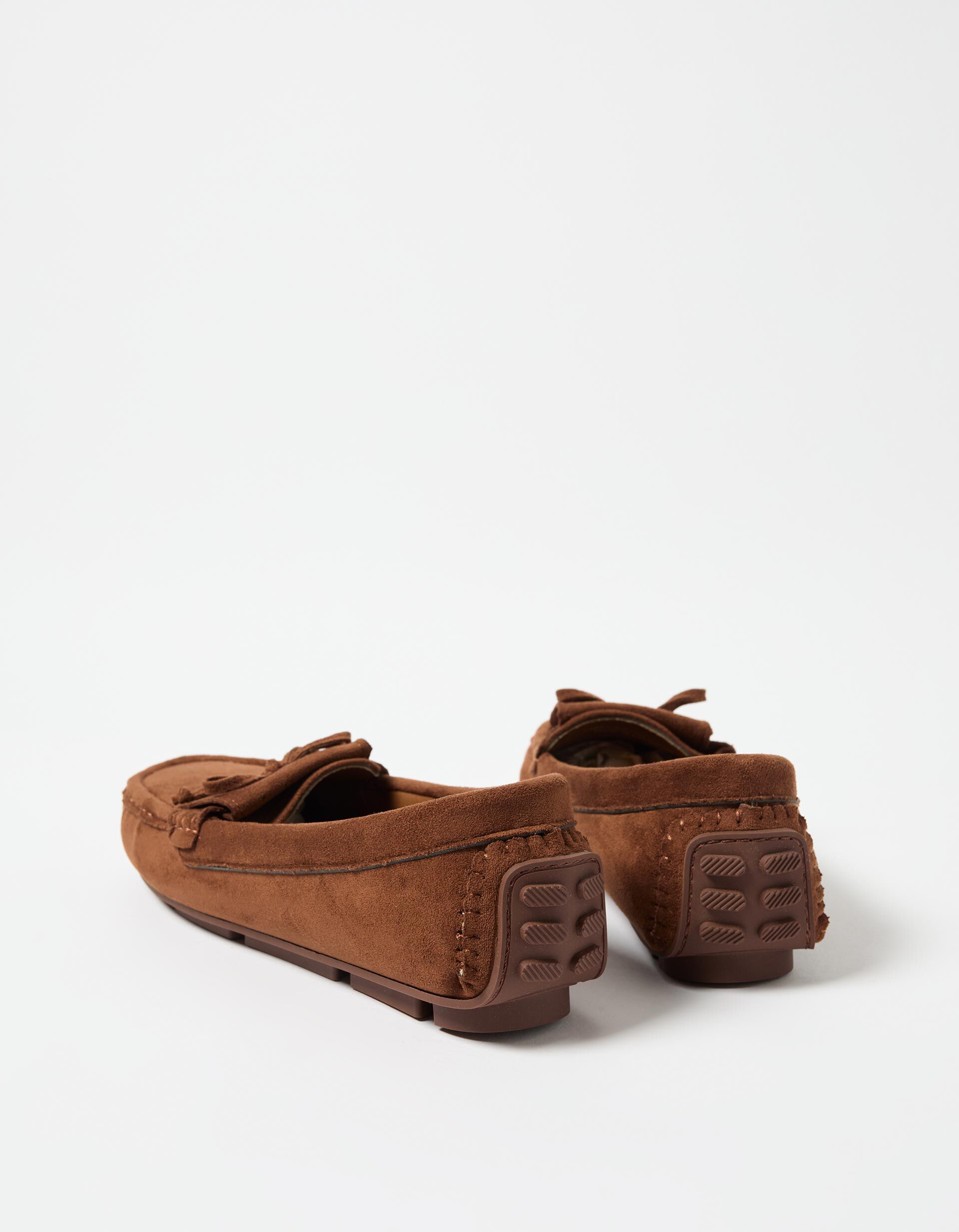 Comprar Online Mocassins Efeito Camur&ccedil;a, Mulher, Bege 