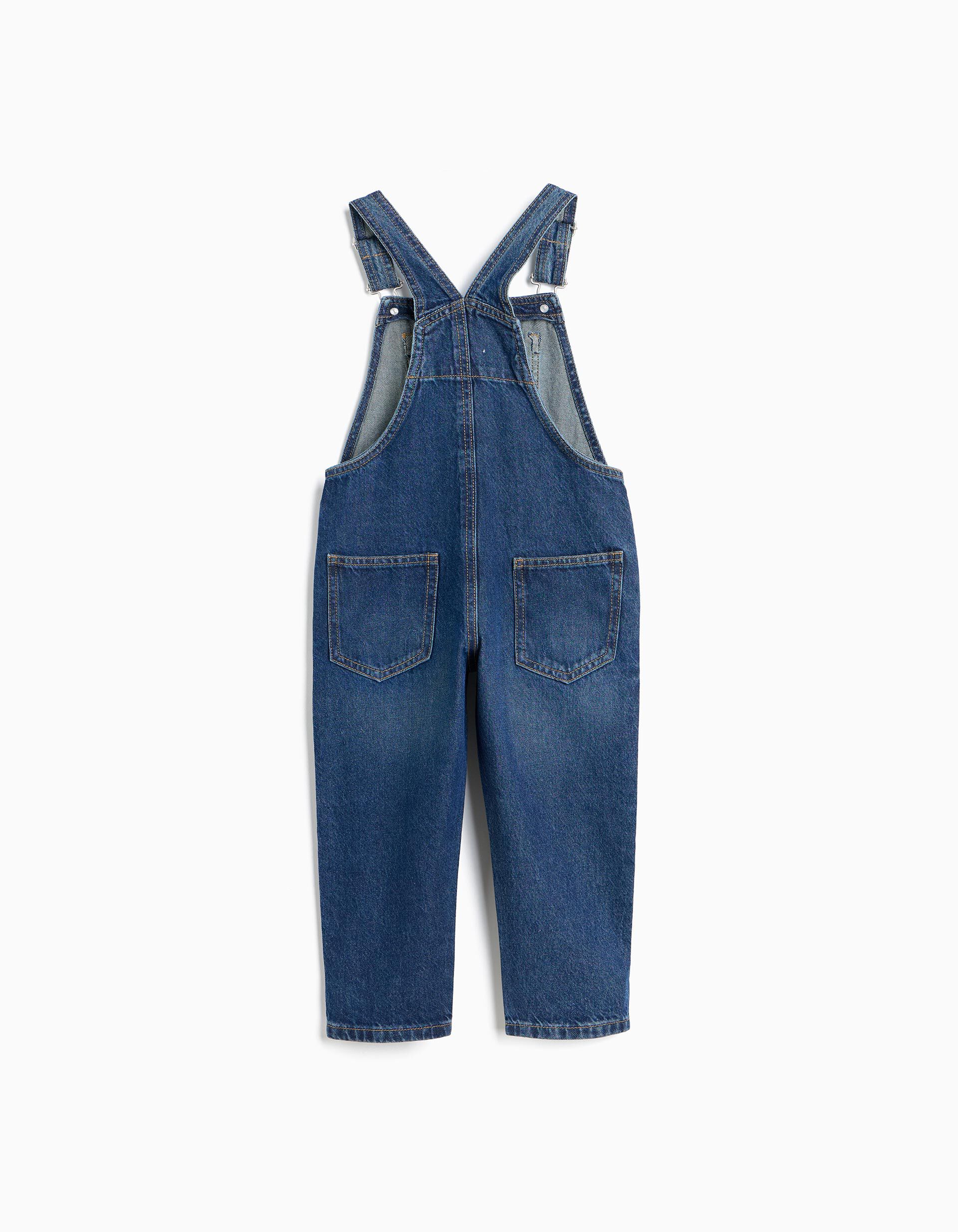 Comprar Online Jardineiras De Ganga, Menino, Azul Escuro