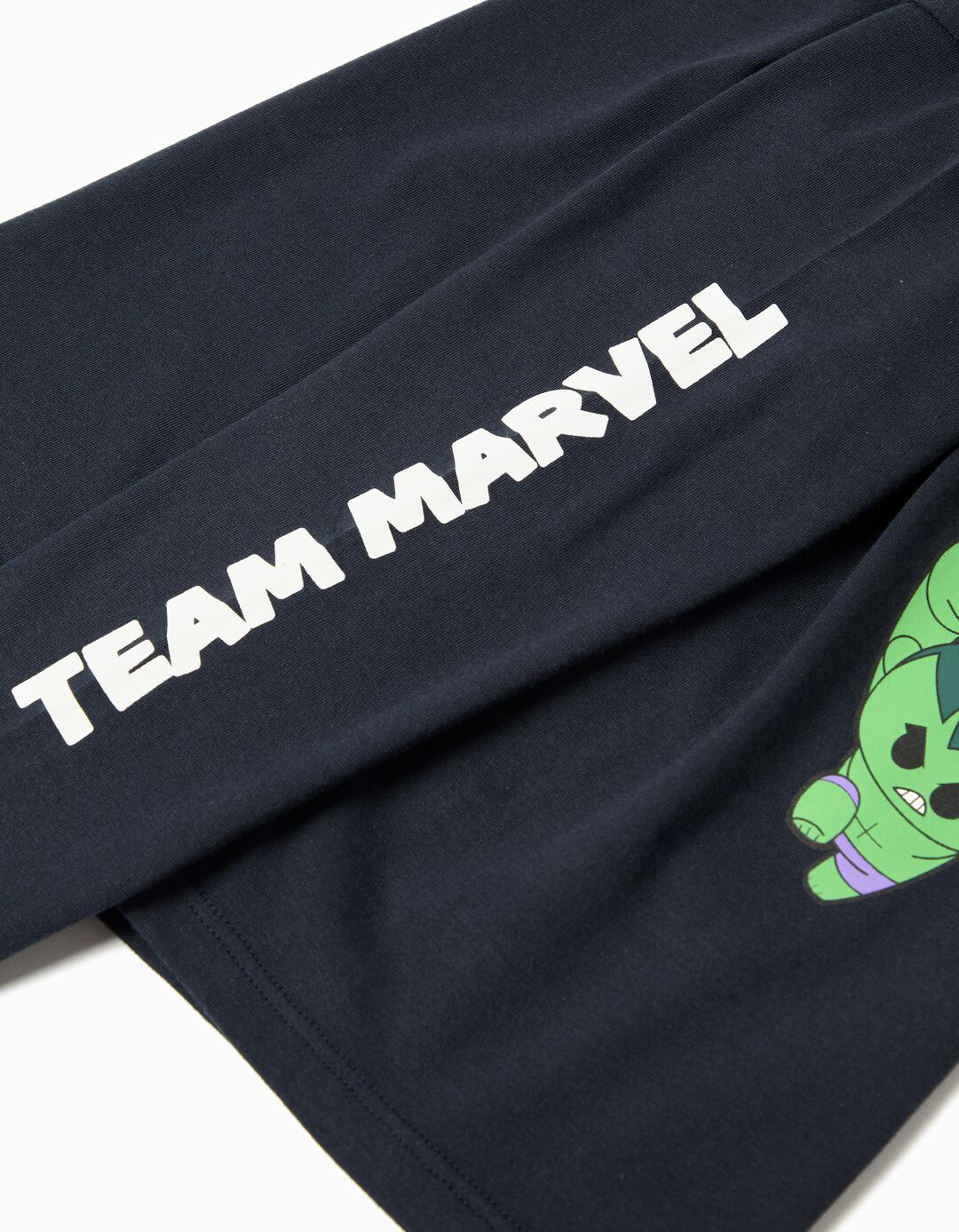 T-shirt Manga Comprida 'Marvel' ©Disney, Menino, Azul Escuro