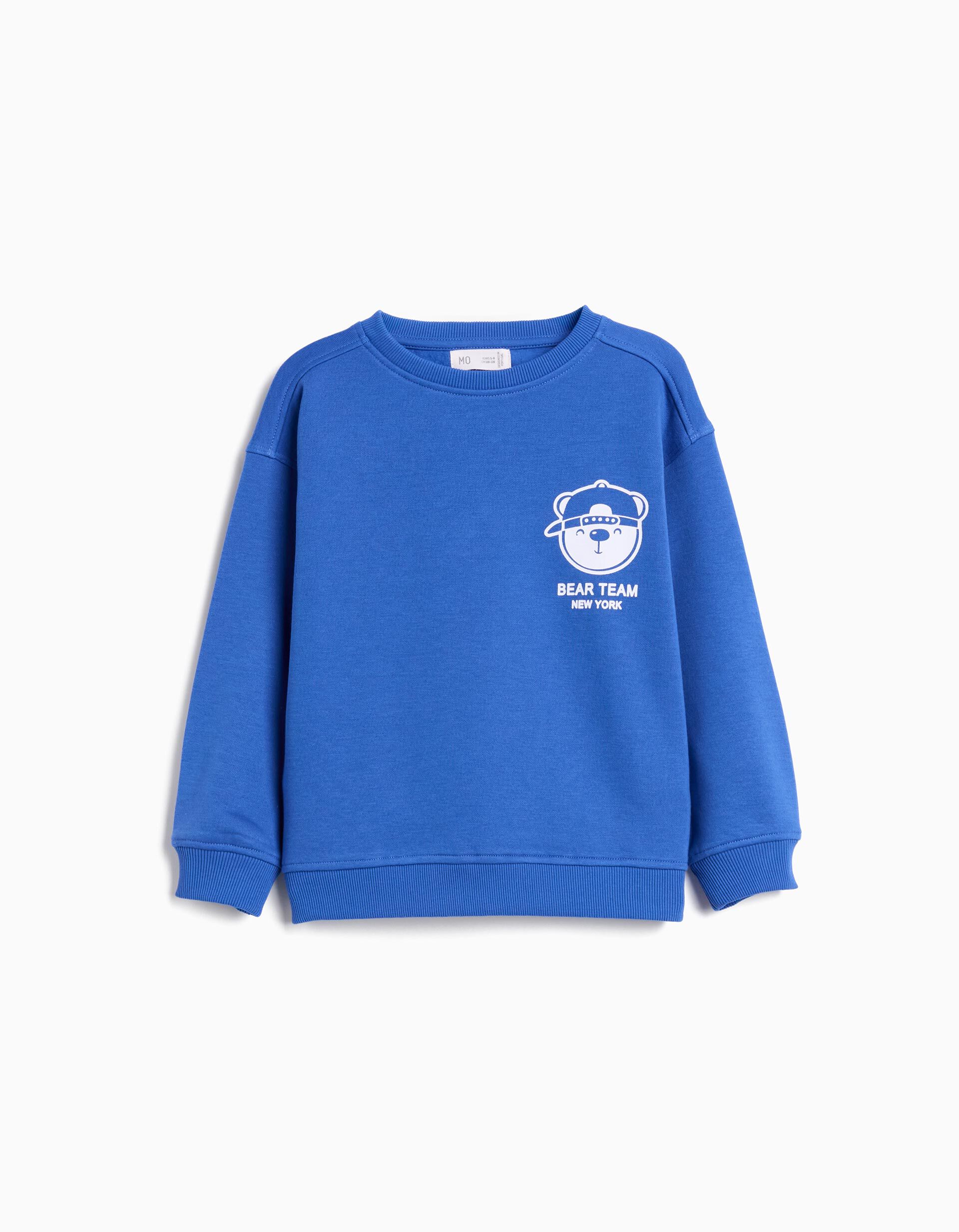 Comprar Online Sweatshirt de Felpa, Menino, Azul