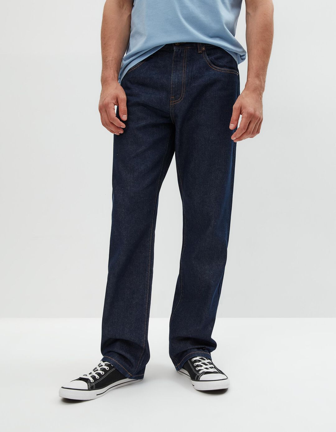Jeans, Homem, Azul