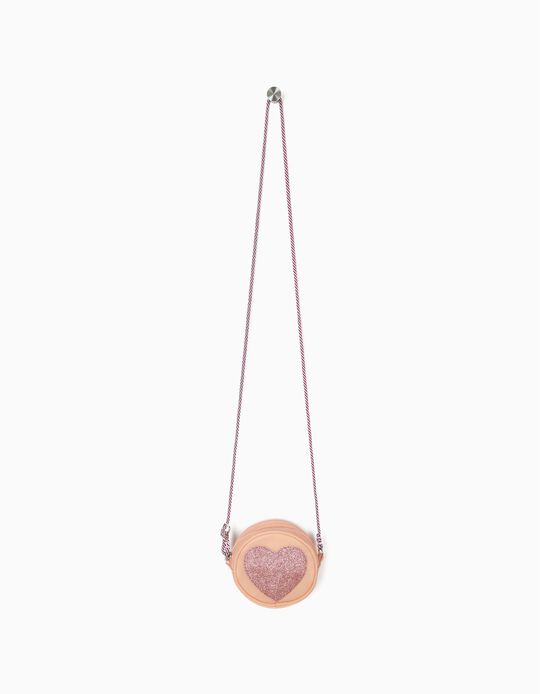 Bolsa a Tiracolo para Menina 'Heart', Rosa