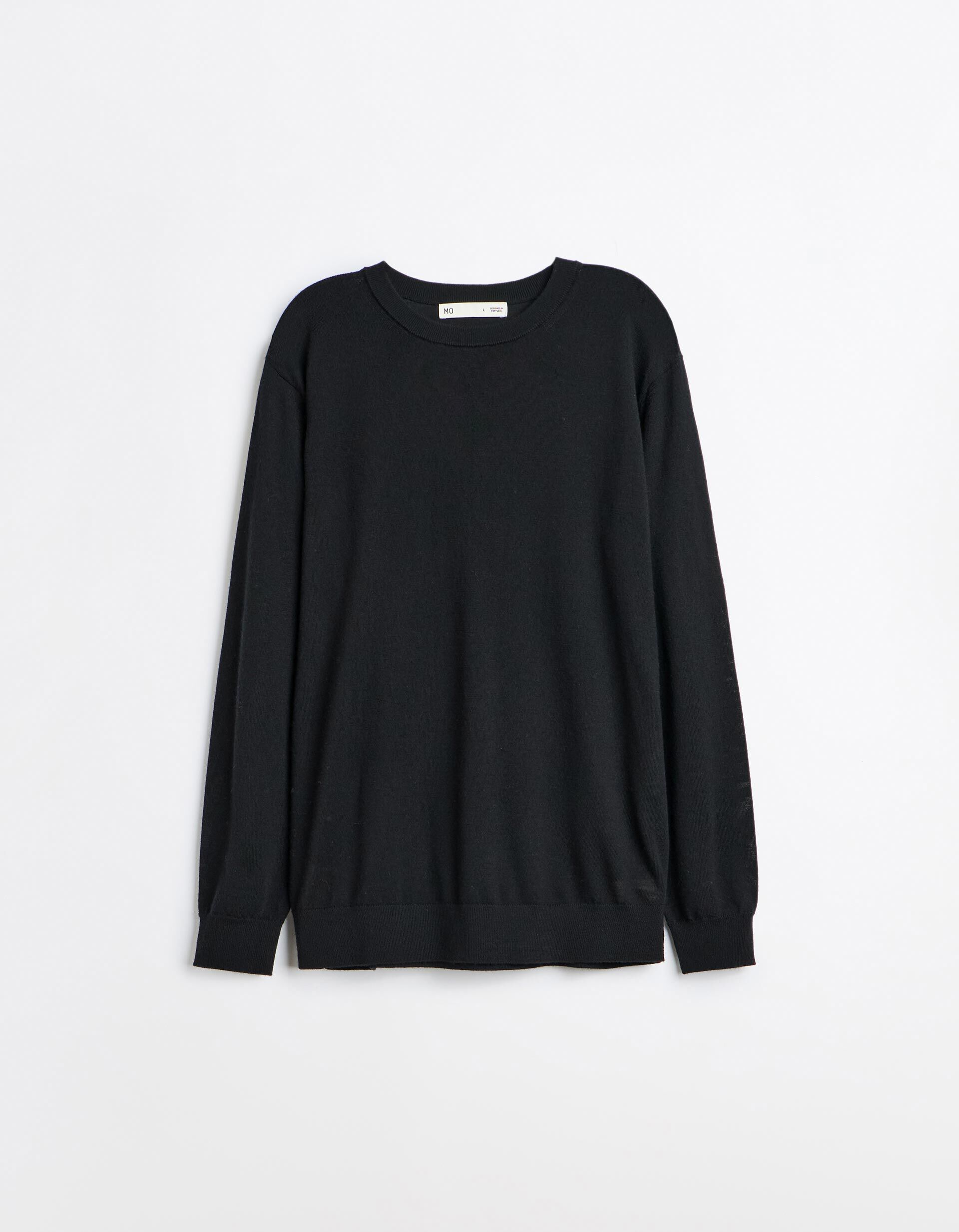 Comprar Online Camisola De L&atilde; Merino, Homem, Preto
