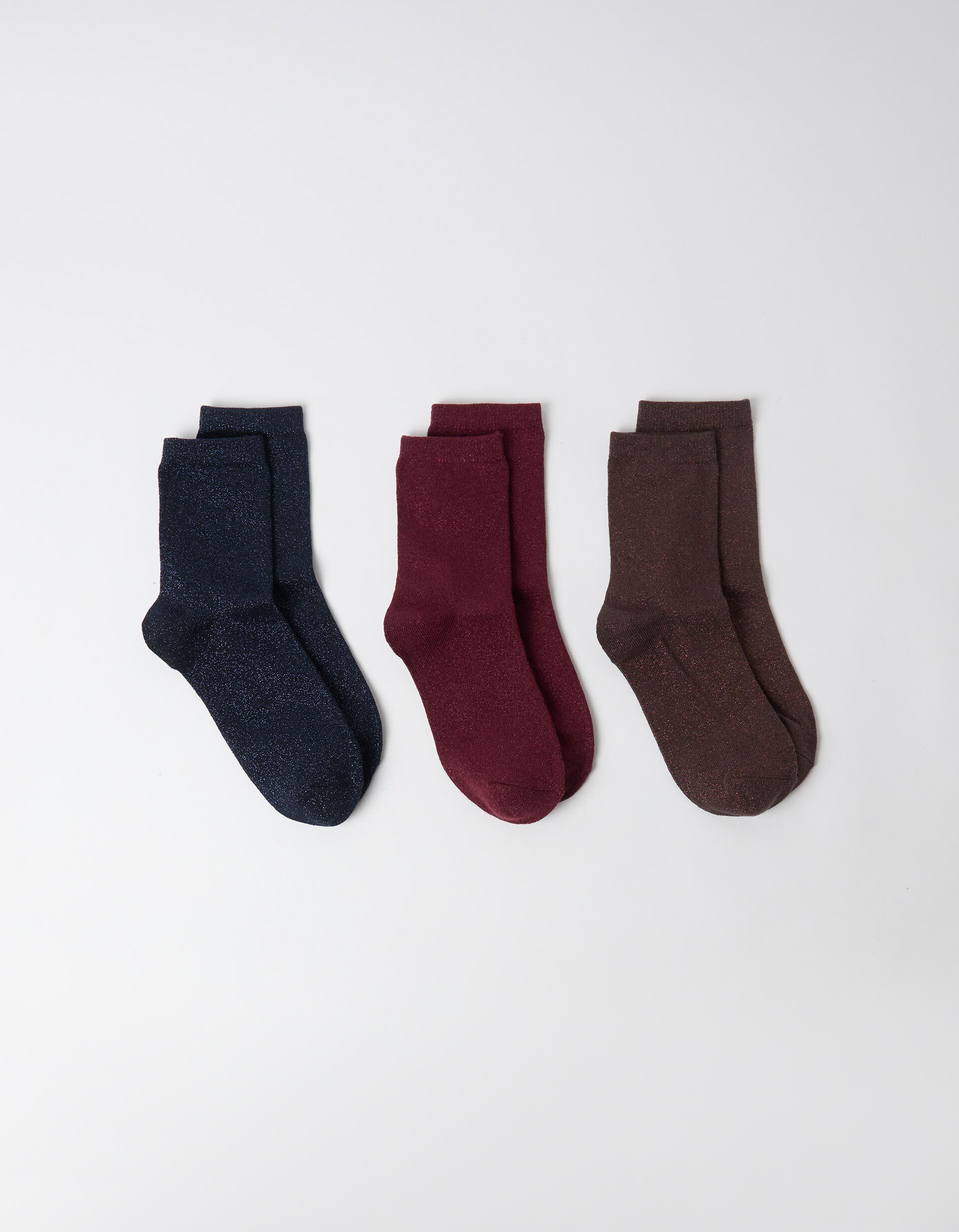 Comprar Online Pack 3 Pares De Meias, Mulher, Azul