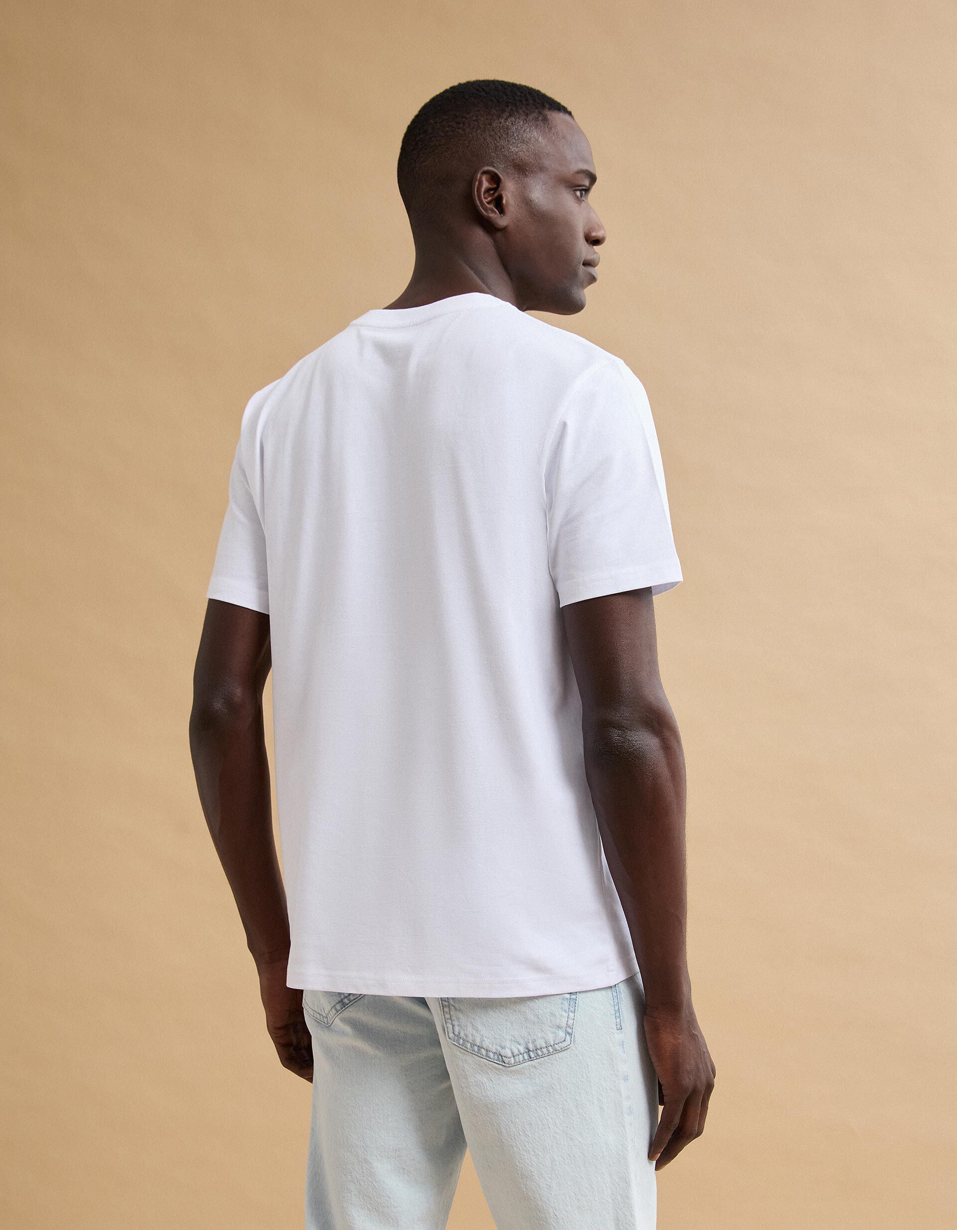 Comprar Online T-shirt Jersey Estampada, Homem, Branco