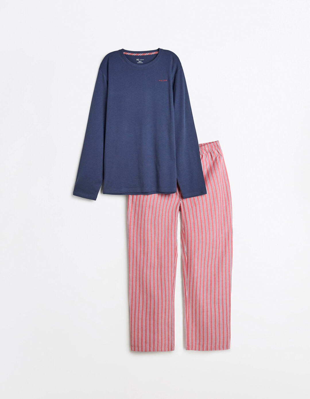 Pijama Riscas, Homem, Azul Escuro