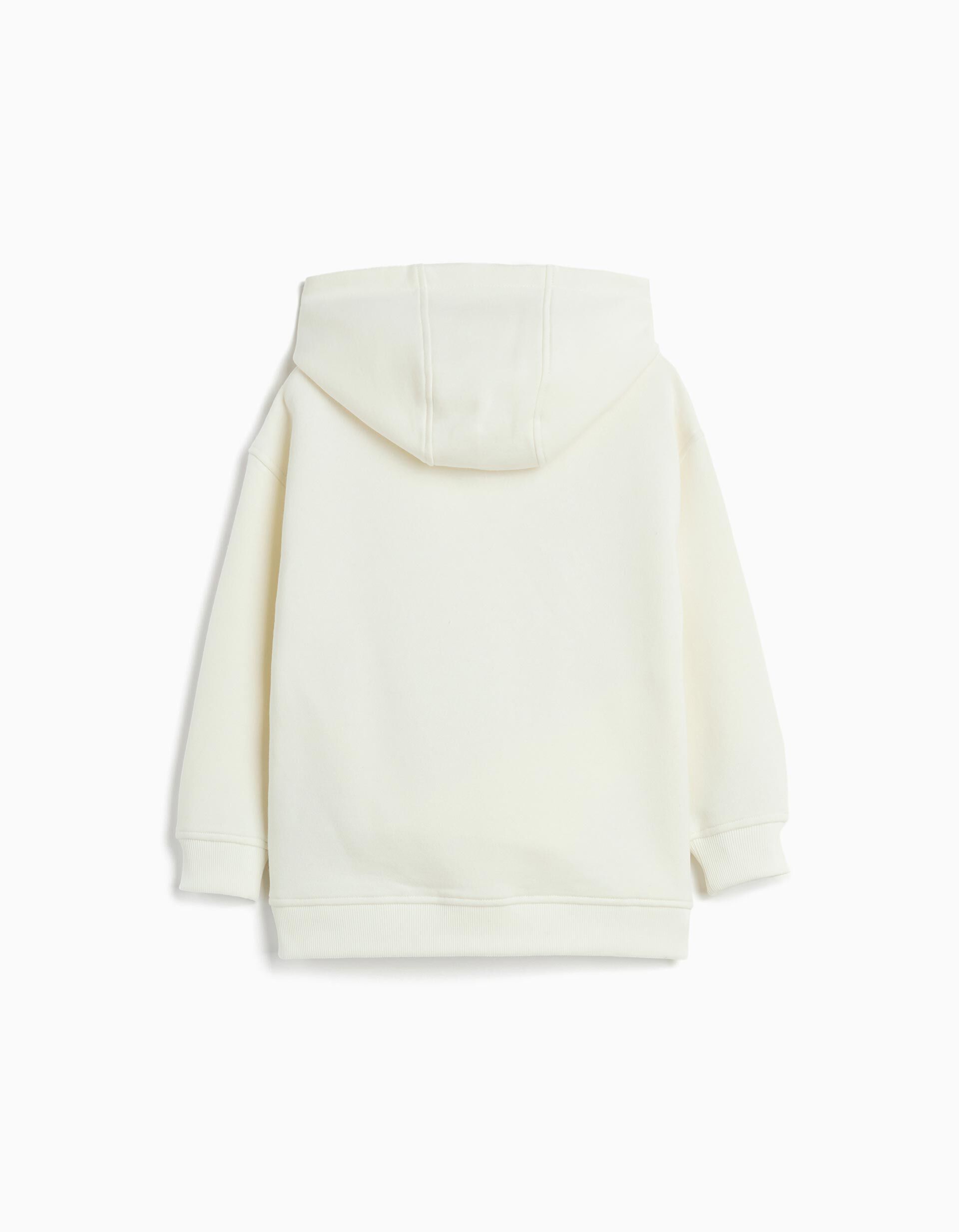 Comprar Online Sweatshirt com Capuz, Menino, Branco