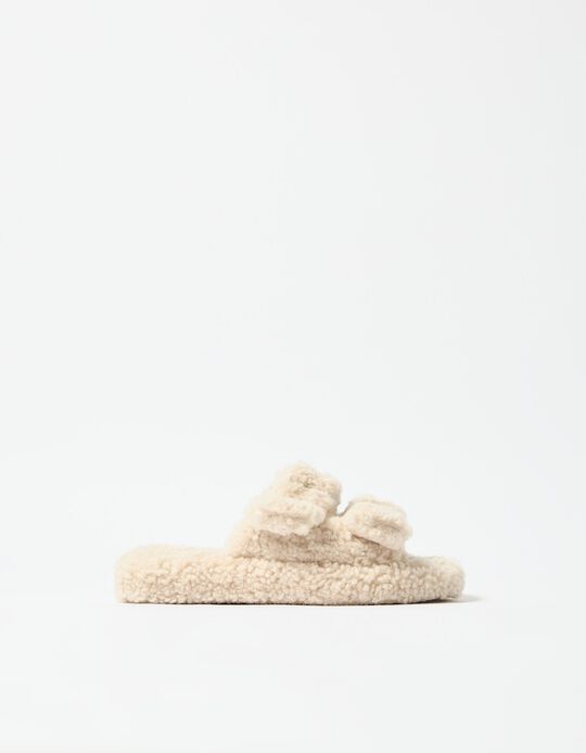 Comprar Online Chinelos de Quarto, Mulher, Bege 