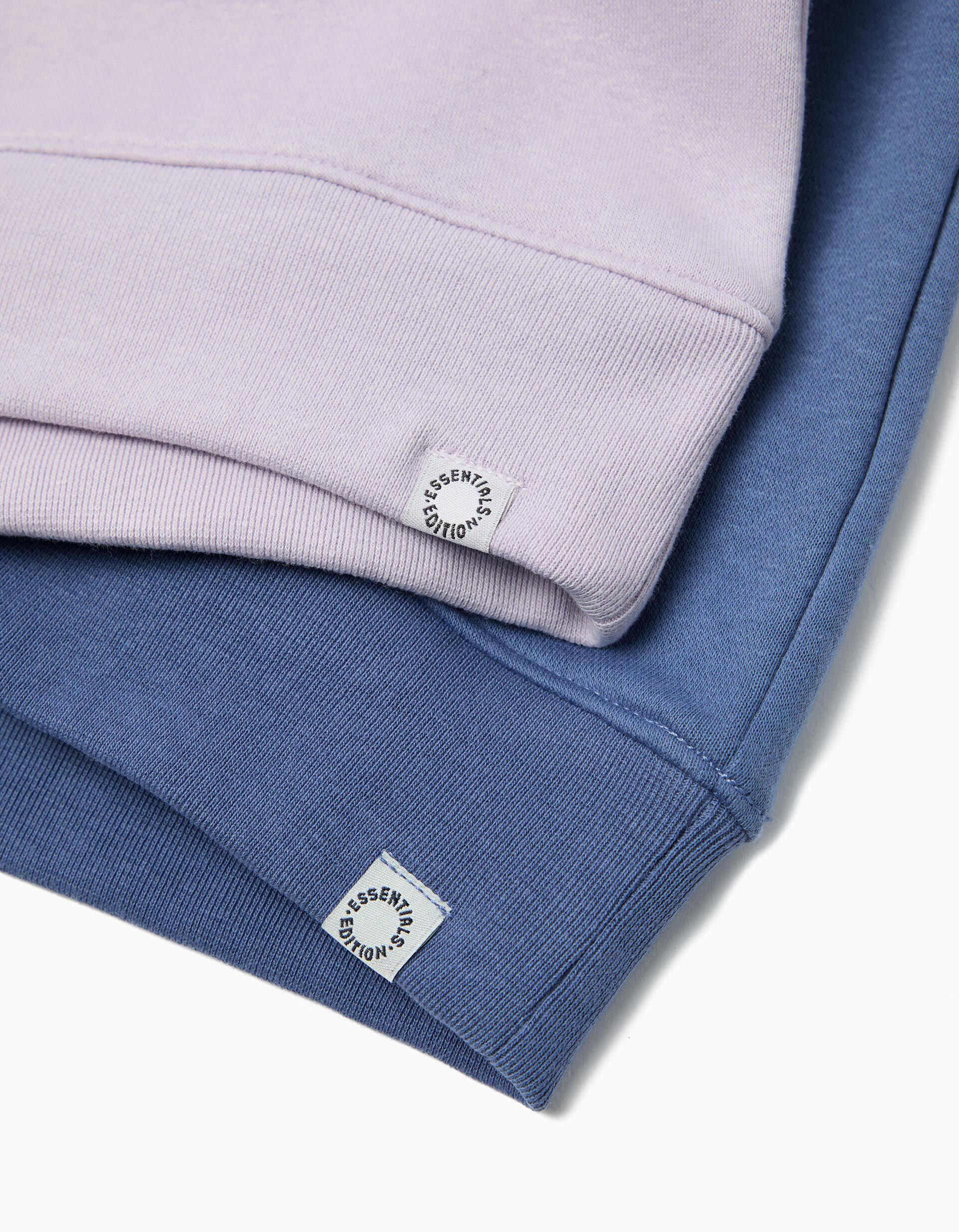 Comprar Online Pack 2 Sweatshirts de Felpa, Menina, Azul