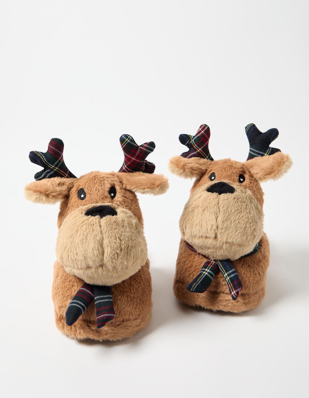 Chinelos de Quarto de Natal, Mulher, Bege