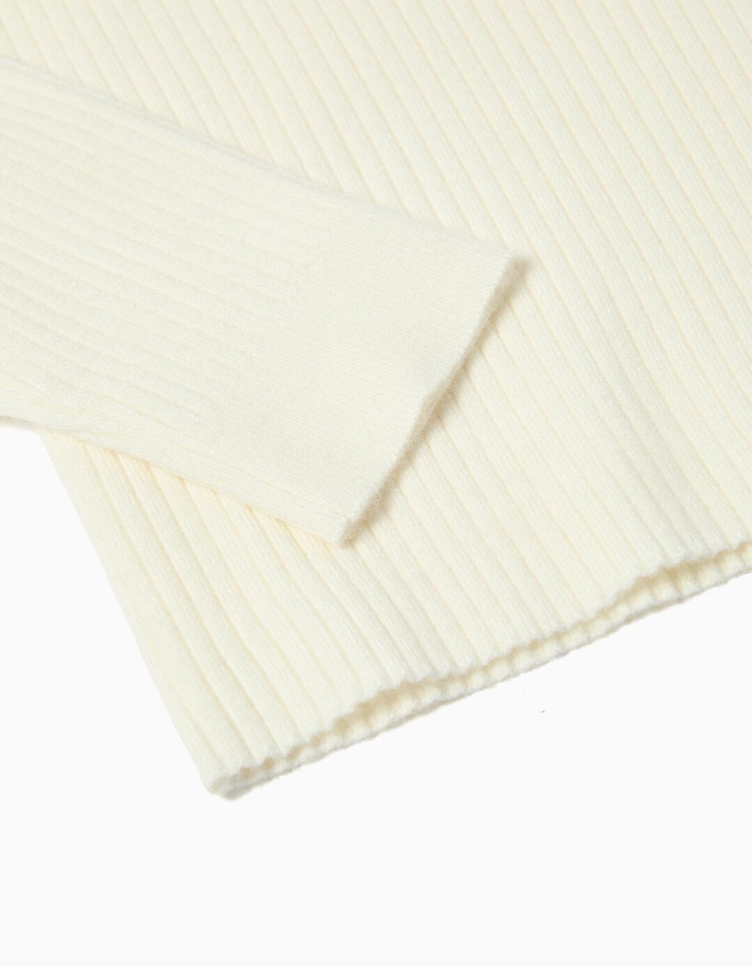 Camisola de Malha, Menina, Branco