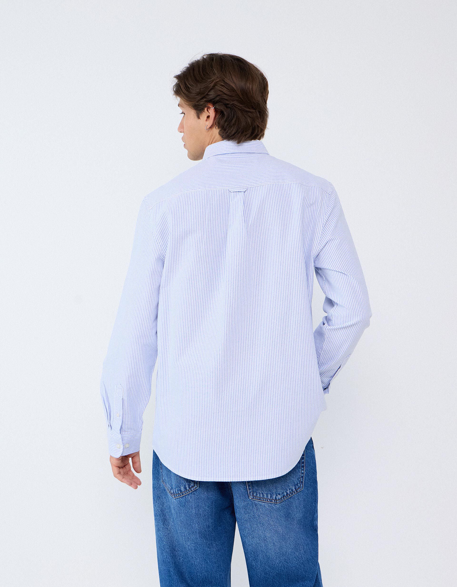 Comprar Online Camisa Oxford, Homem, Azul