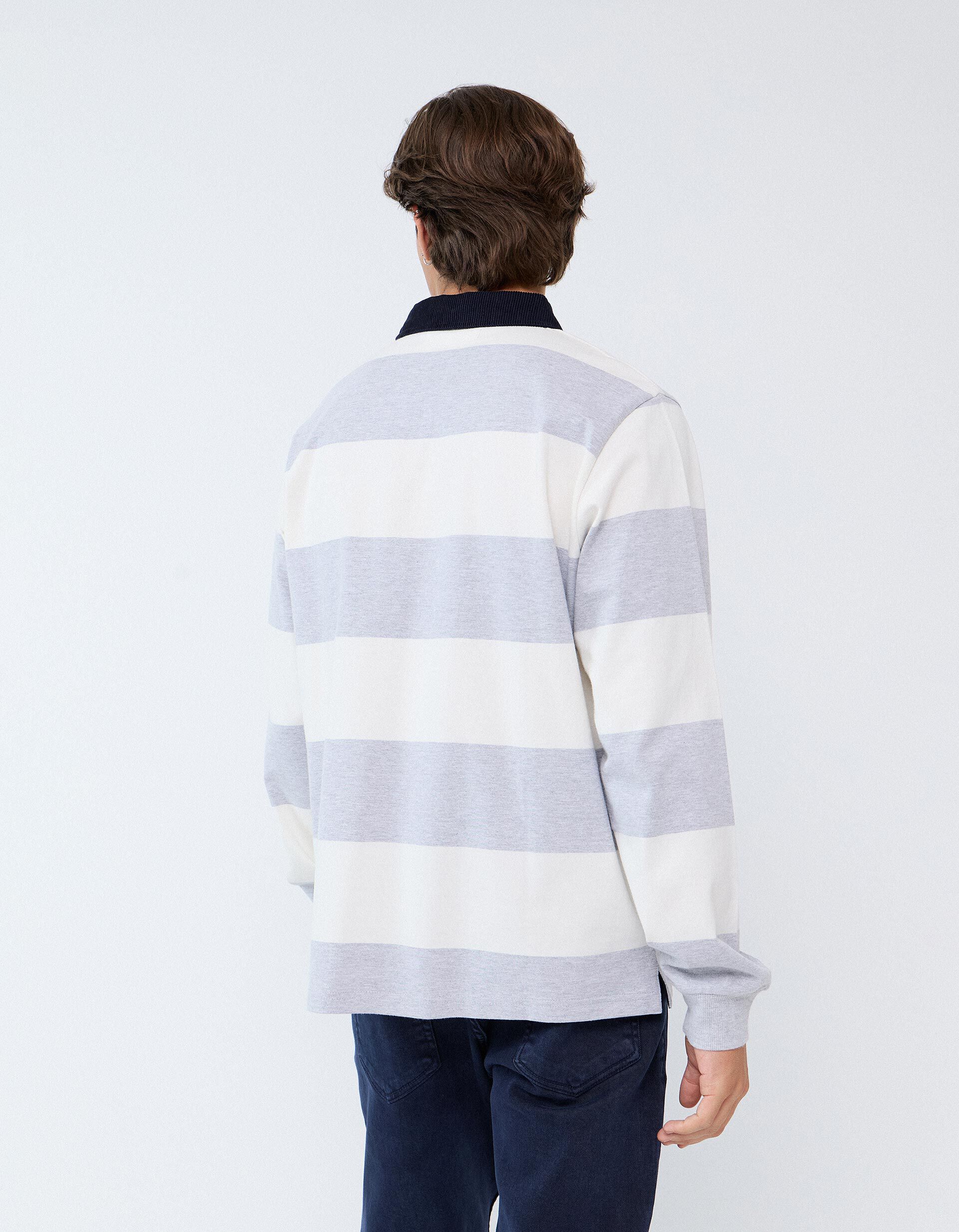 Comprar Online Polo Rugby, Homem, Cinzento Claro