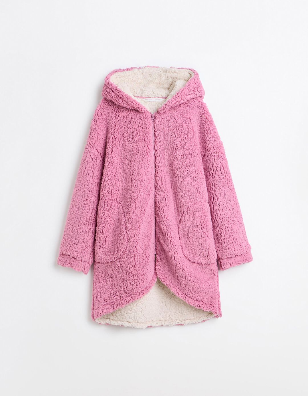 Robe Sherpa, Mulher, Rosa