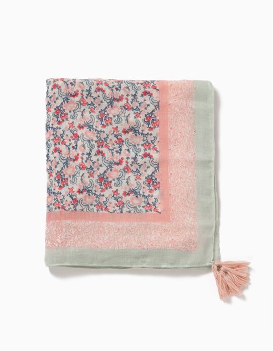 Len&ccedil;o Florido com Berloques