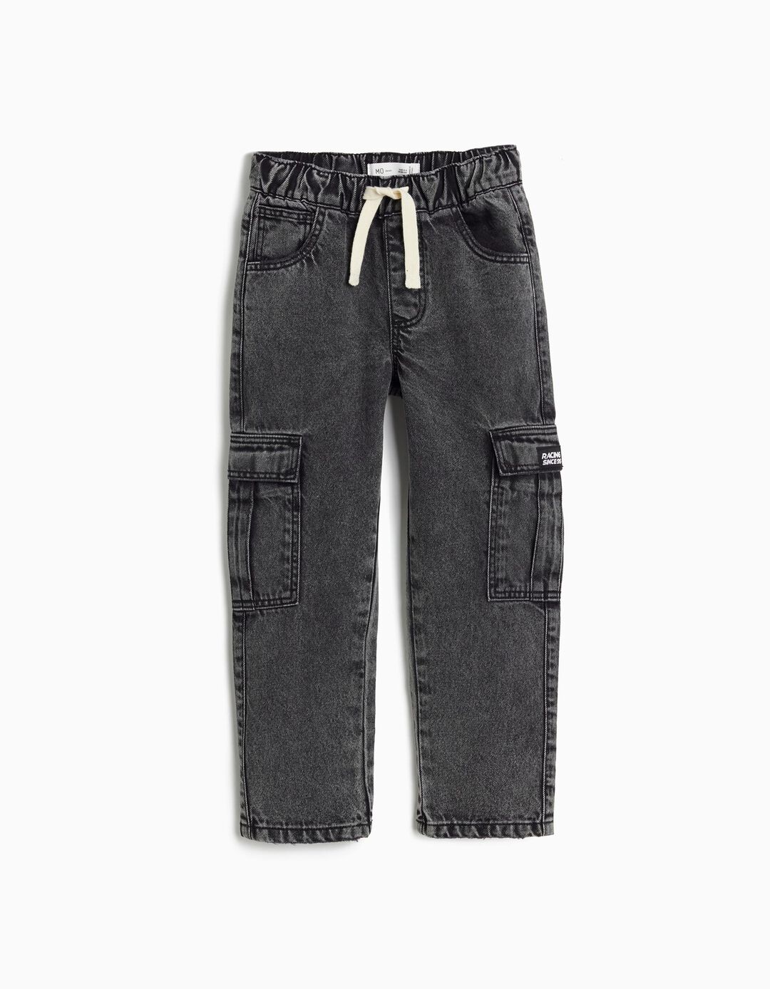 Cal&ccedil;as de Ganga Cargo, Menino, Cinzento