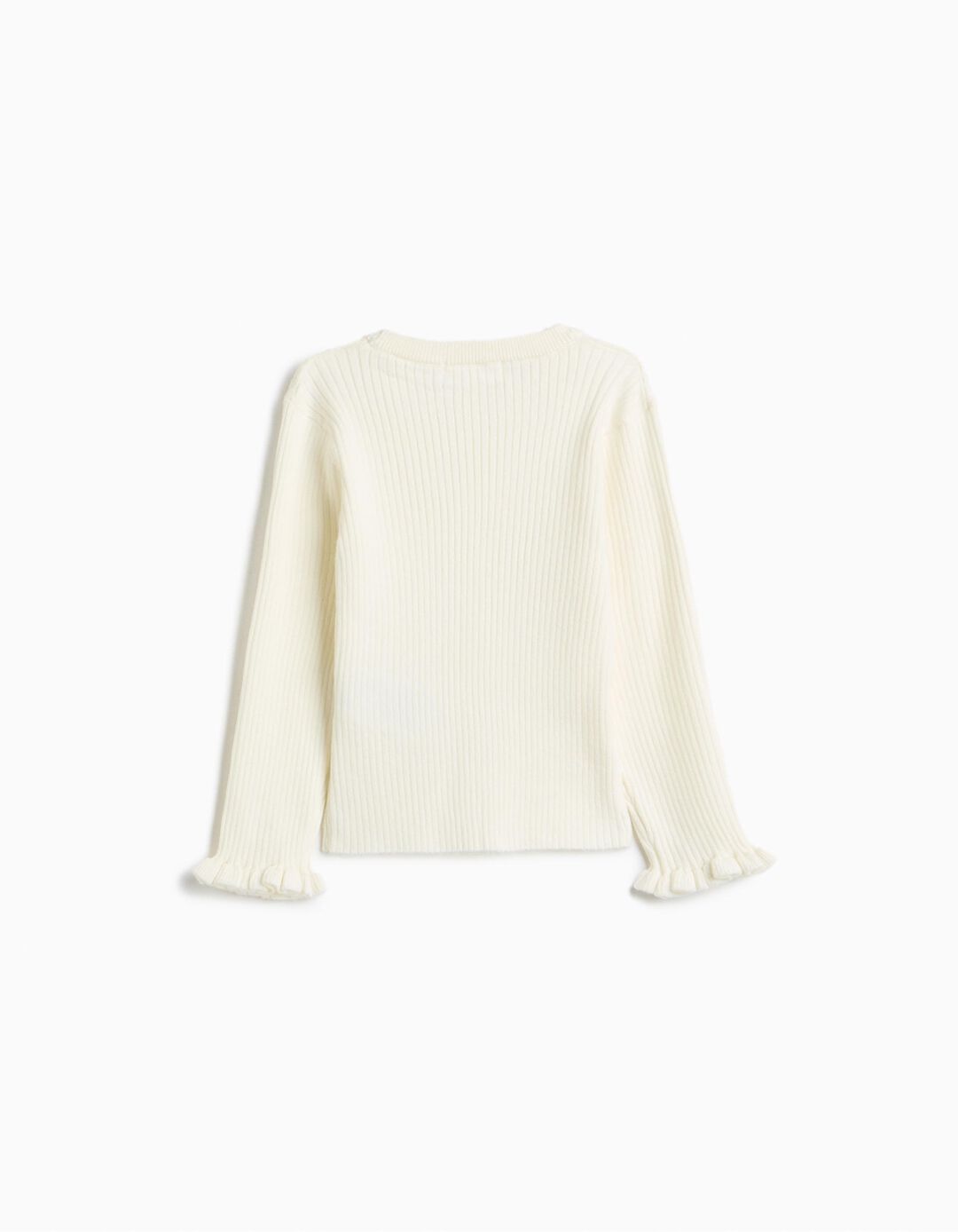 Camisola De Malha, Menina, Branco