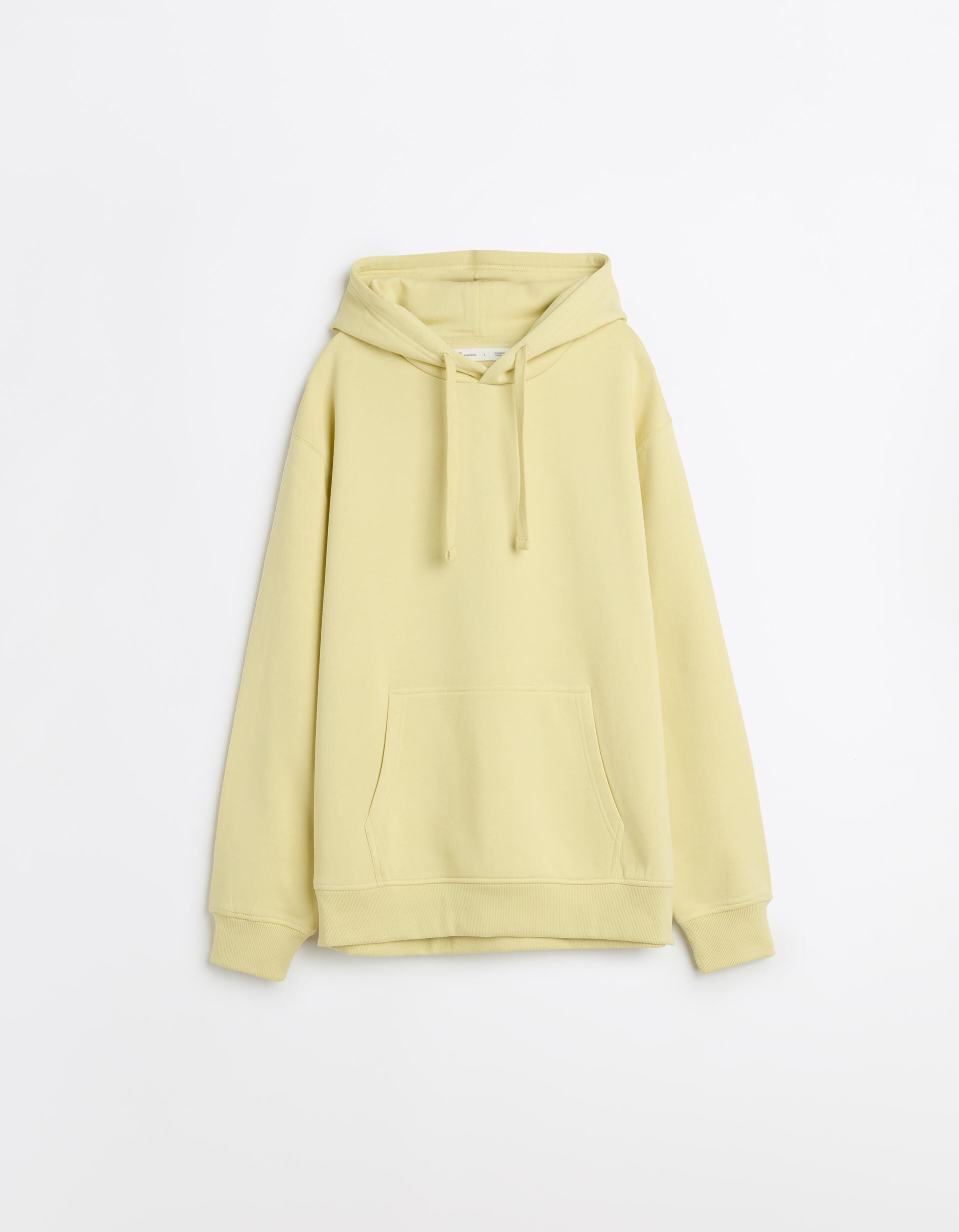Comprar Online Sweatshirt com Capuz, Homem, Amarelo Claro