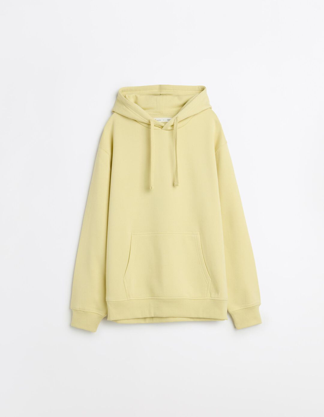 Sweatshirt com Capuz, Homem, Amarelo Claro