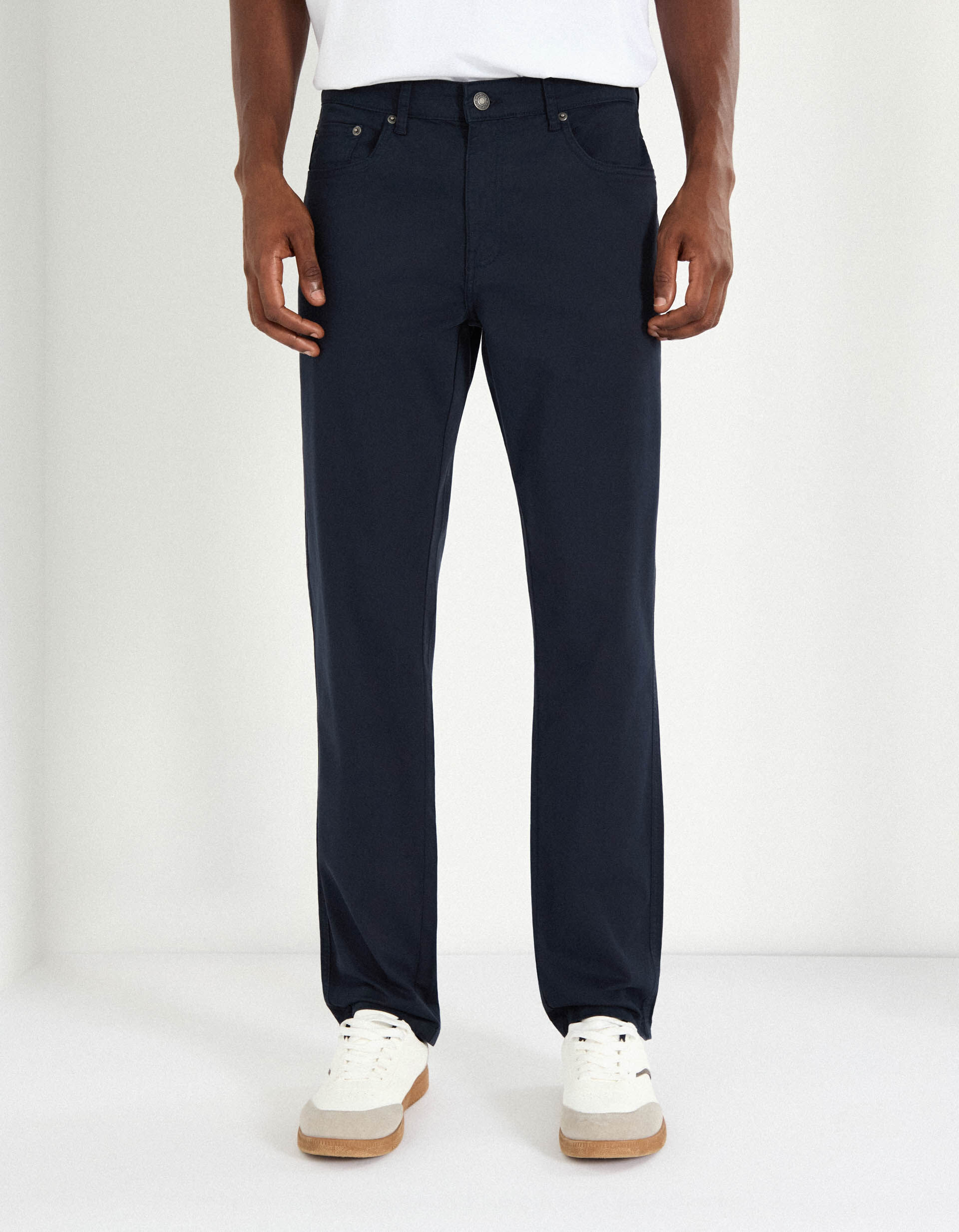 Comprar Online Cal&ccedil;as 'Slim Fit', Homem, Azul Escuro