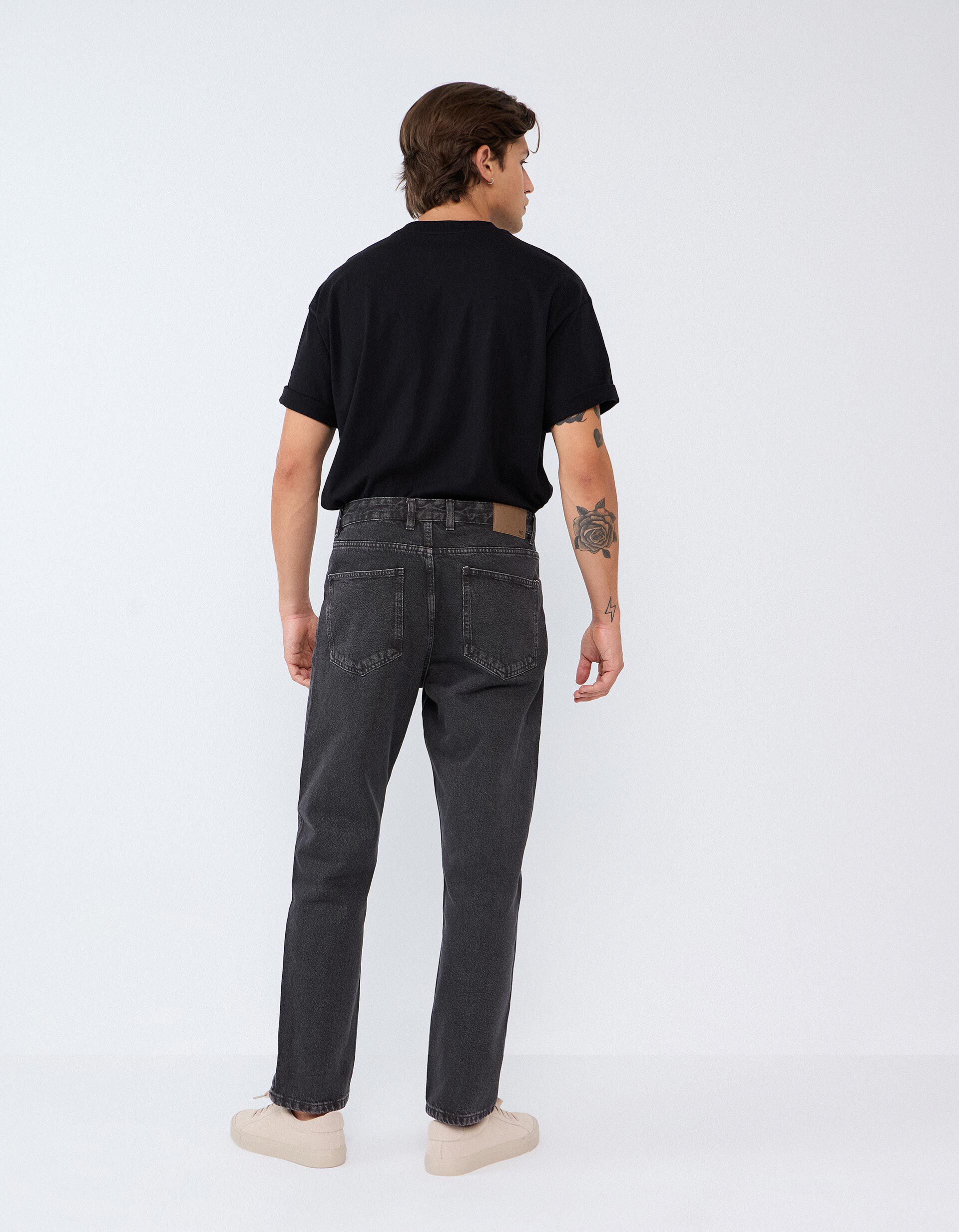 Comprar Online Cal&ccedil;as de Ganga Relaxed Fit, Homem, Cinzento Escuro