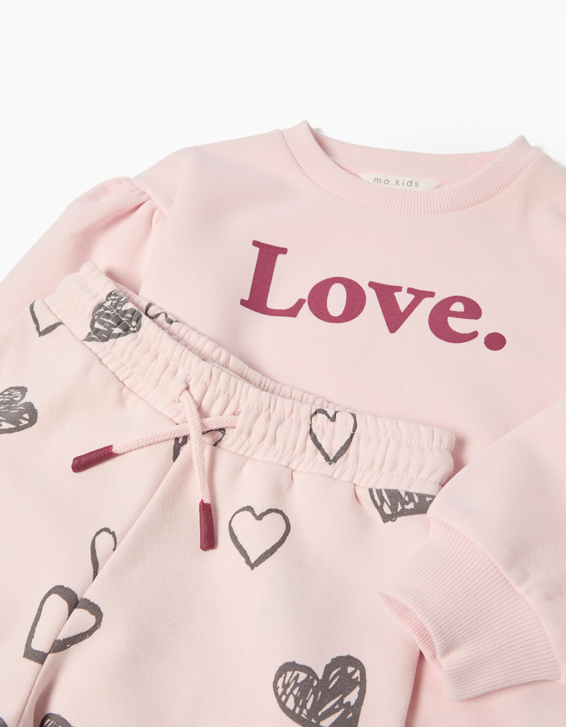 Comprar Online Conjunto Jogging, Menina, Rosa Claro