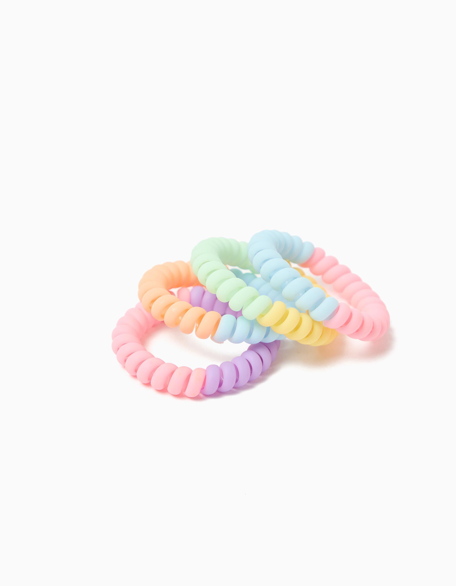 Comprar Online Pack 4 El&aacute;sticos, Menina, Multicor