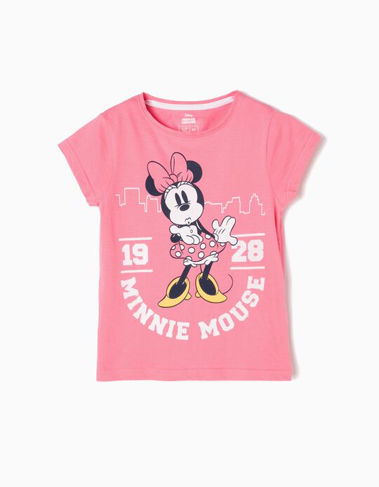 Pink T-Shirt, Minnie Kiss