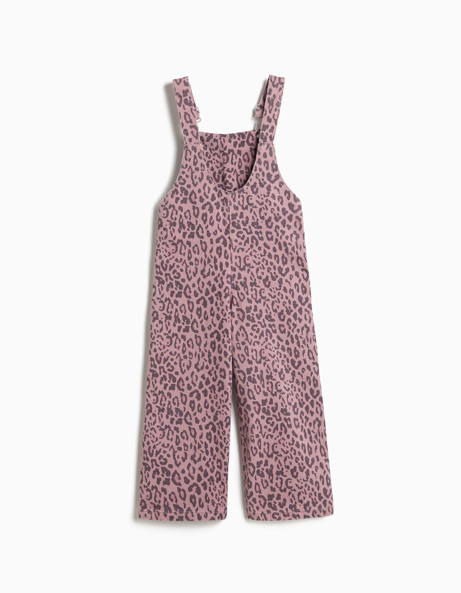 Comprar Online Jardineiras Animal Print, Menina, Rosa