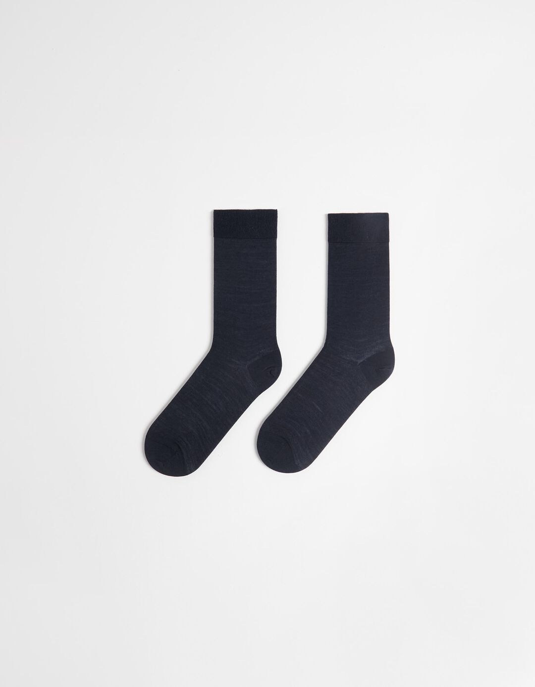 Wool Socks, Men, Dark Blue