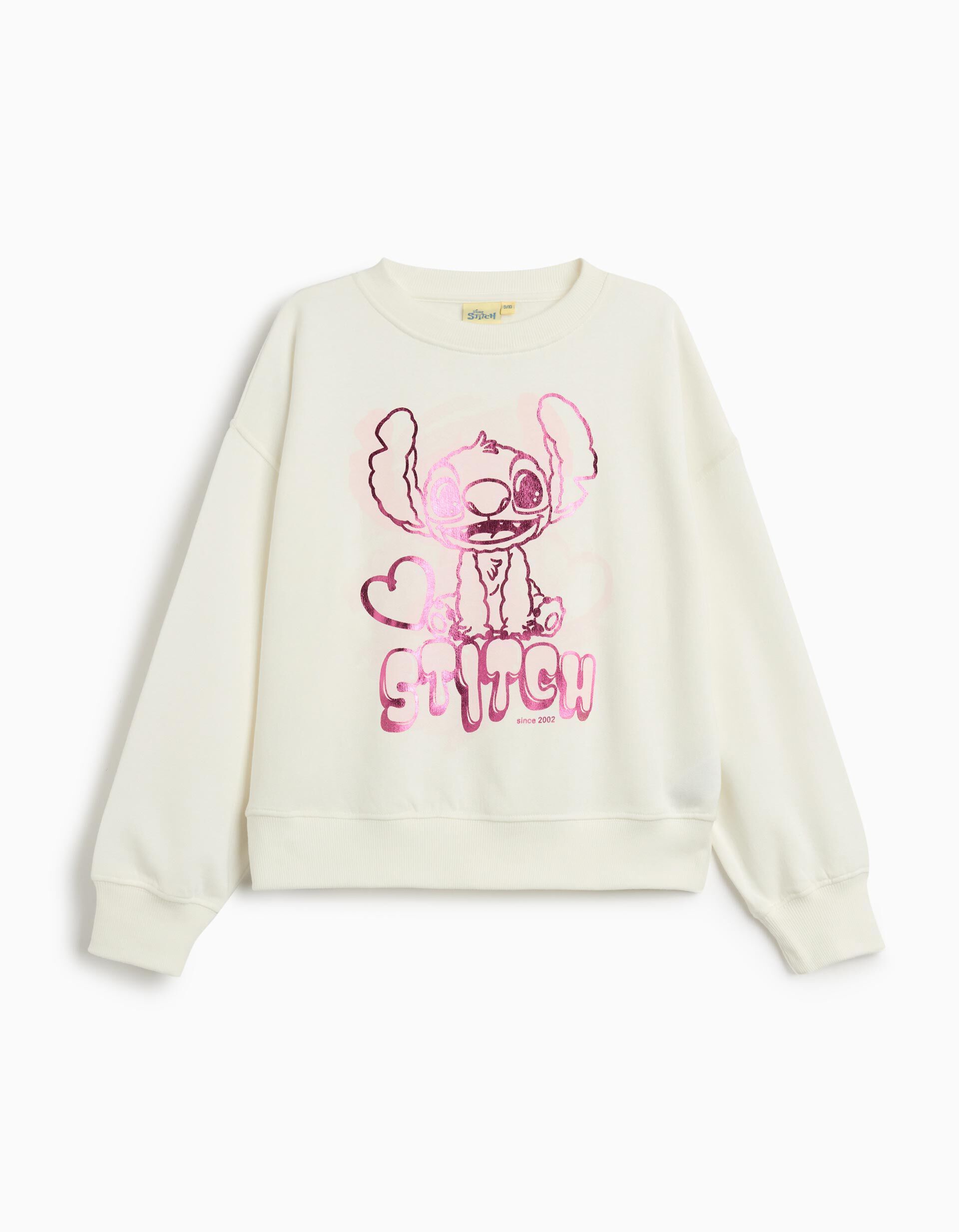 Comprar Online Sweatshirt de Felpa 'Stitch' &copy;Disney, Menina, Branco