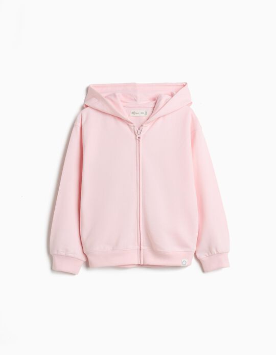 Comprar Online Casaco De Felpa, Menina, Rosa Claro