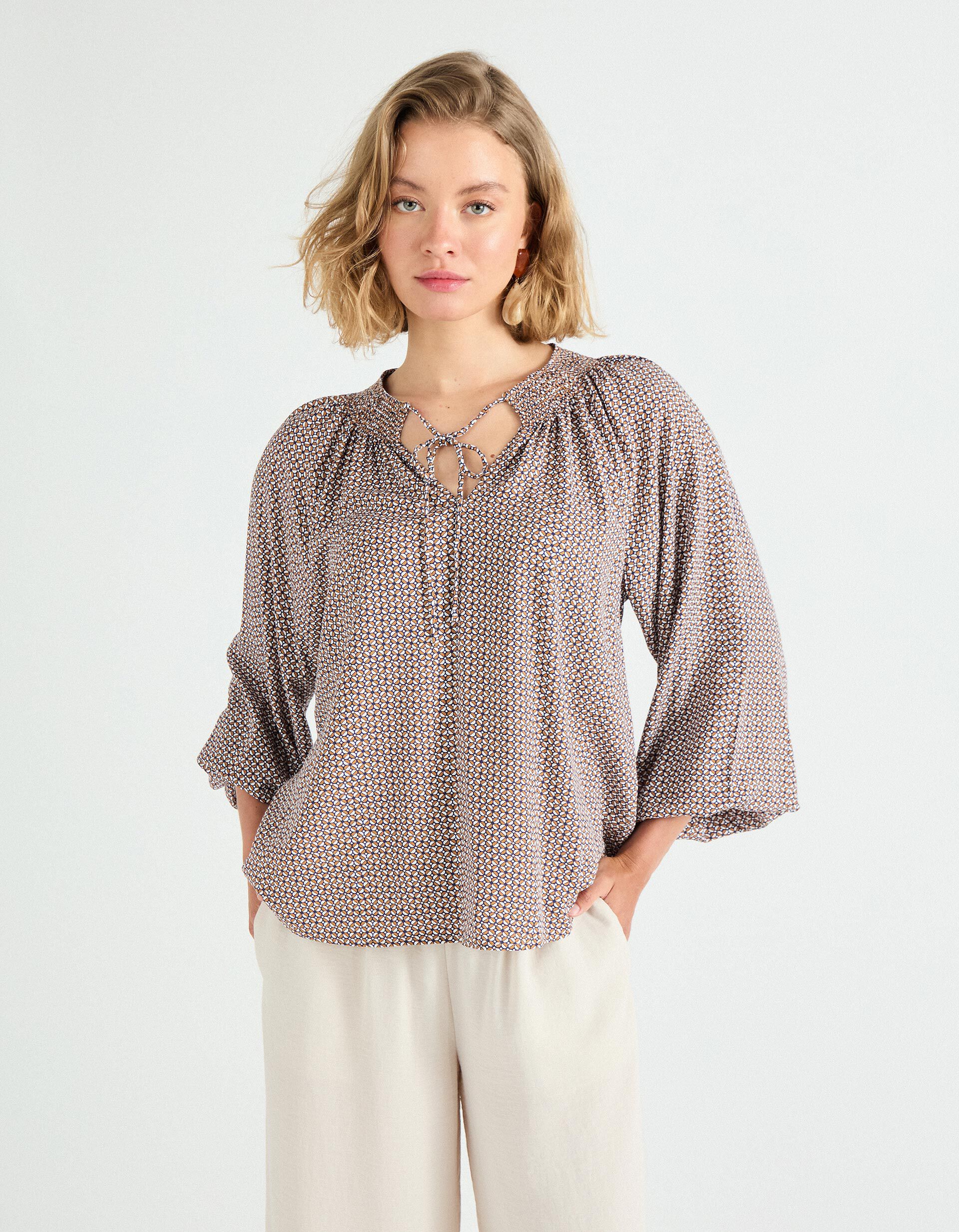 Comprar Online Blusa Viscose, Mulher, Azul