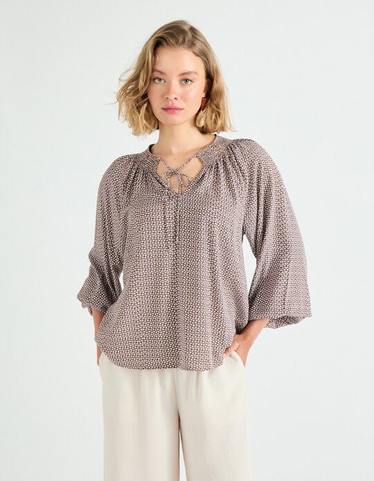 Comprar Online Blusa Viscose, Mulher, Azul