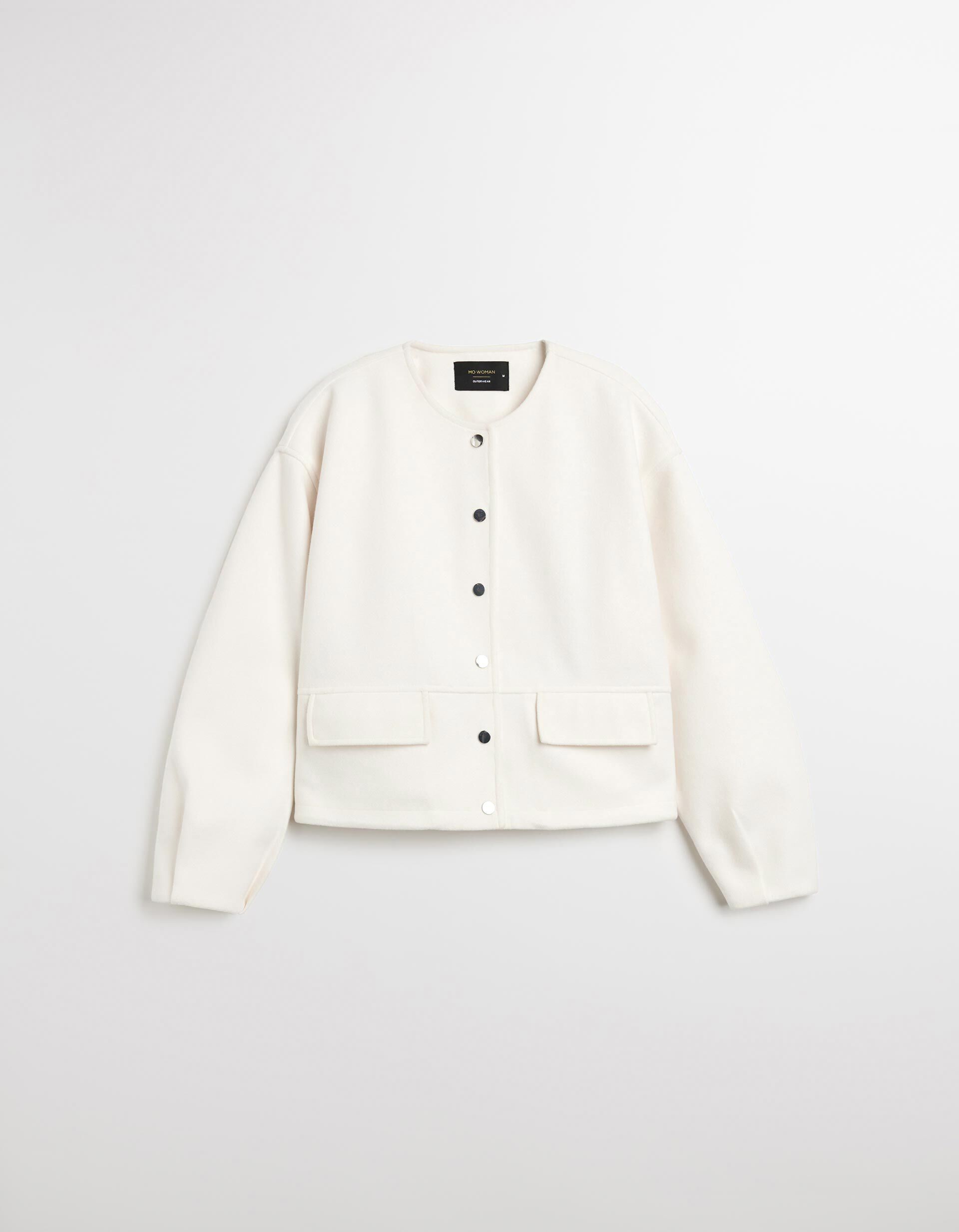 Comprar Online Casaco Bomber, Mulher, Branco 