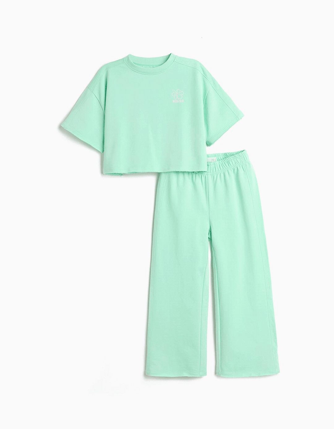 Conjunto de Jogging, Menina, Verde