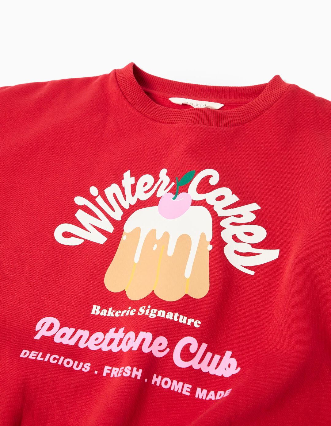 Sweatshirt de Natal, Menina, Vermelho