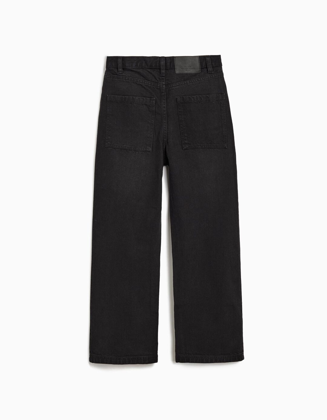 Calças de Ganga 'Relaxed Fit', Menino, Preto