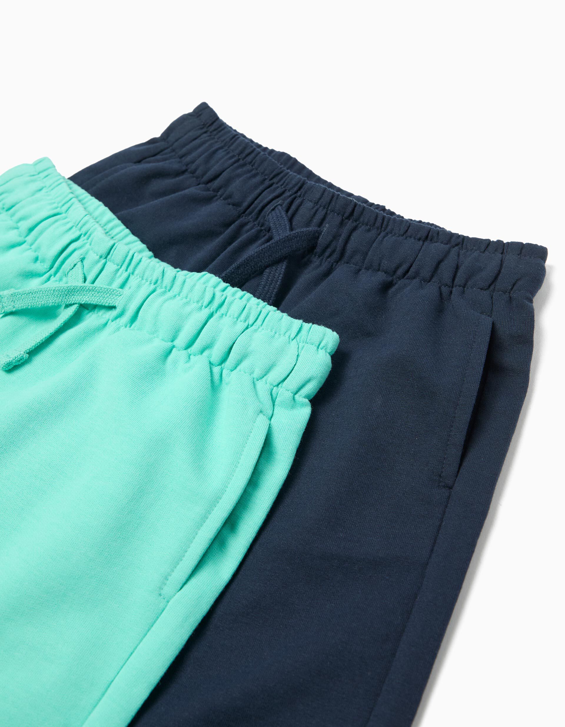 Comprar Online Pack 2 Cal&ccedil;&otilde;es de Felpa, Menino, Verde Claro