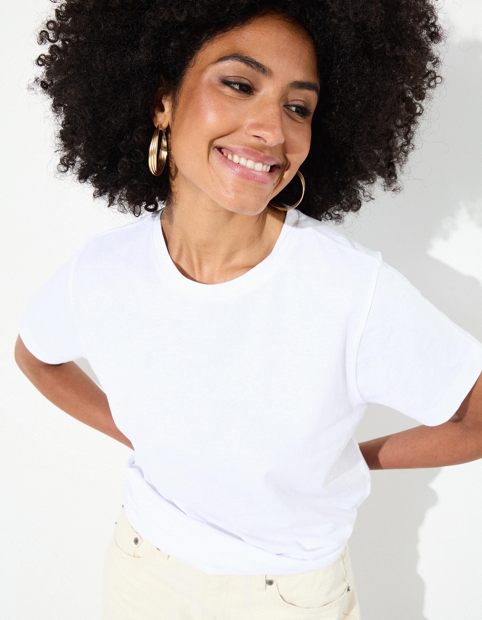 Comprar Online T-shirt, Mulher, Branco