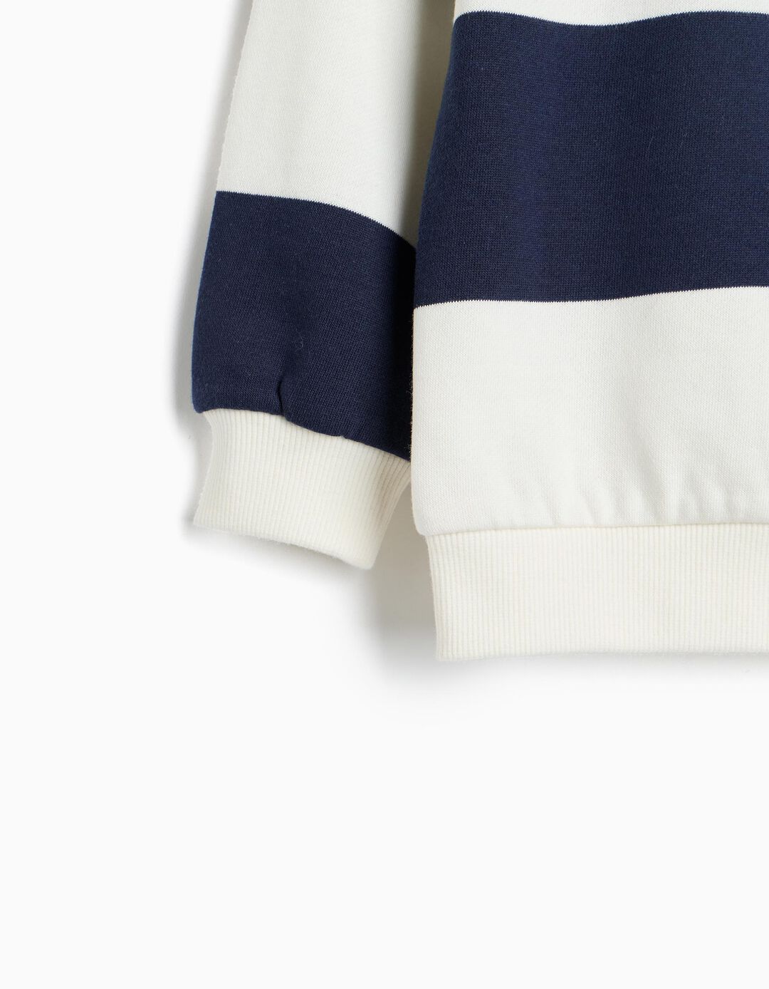 Sweatshirt Com Estampado, Menino, Azul Escuro