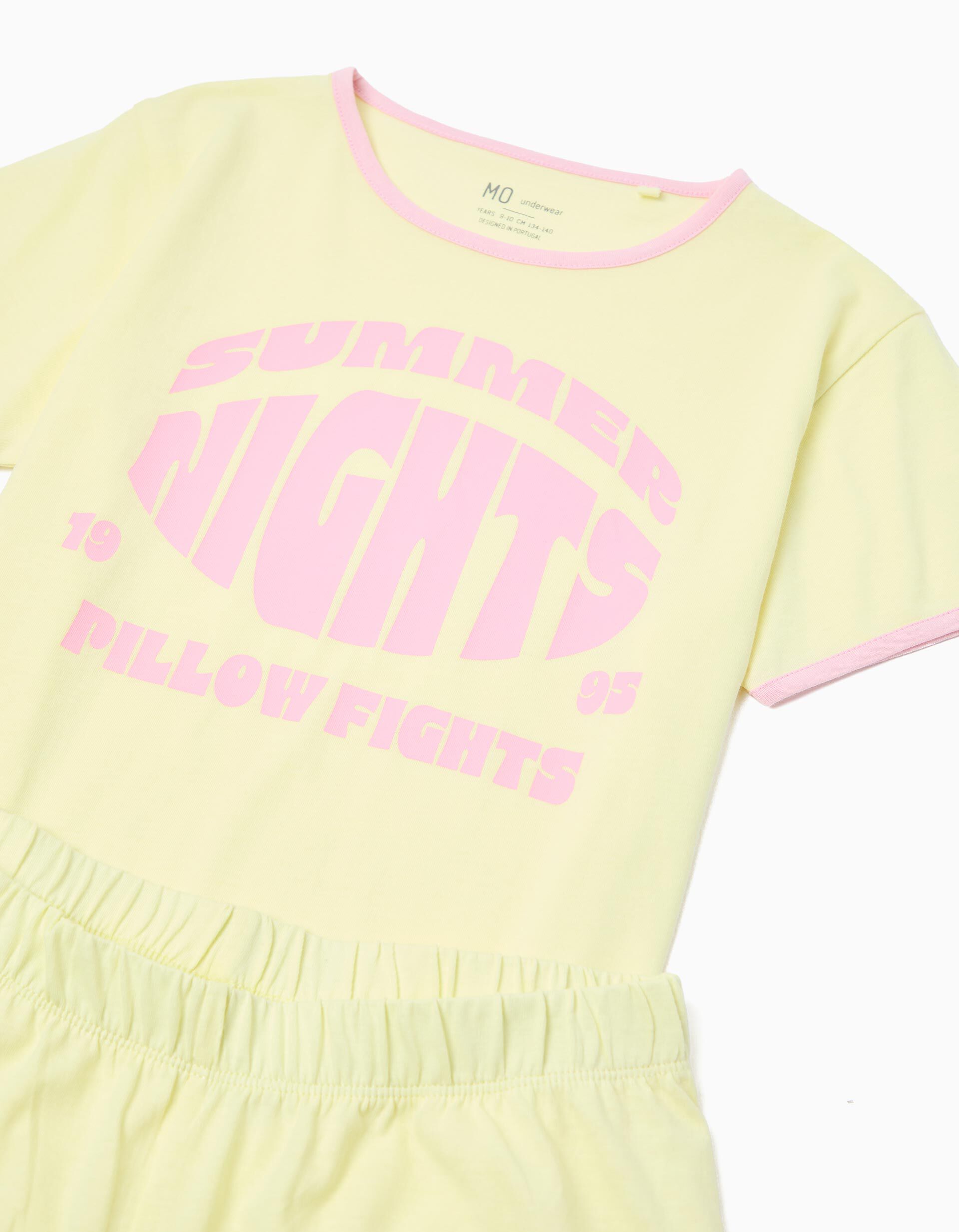 Comprar Online Pijama, Menina, Amarelo Claro