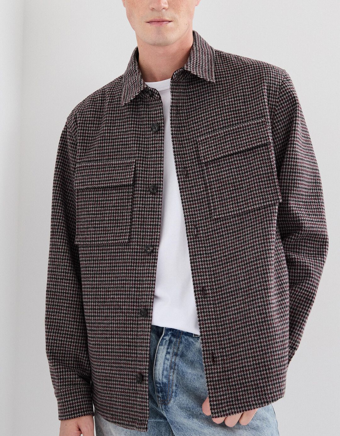 Sobrecamisa, Homem, Cinzento