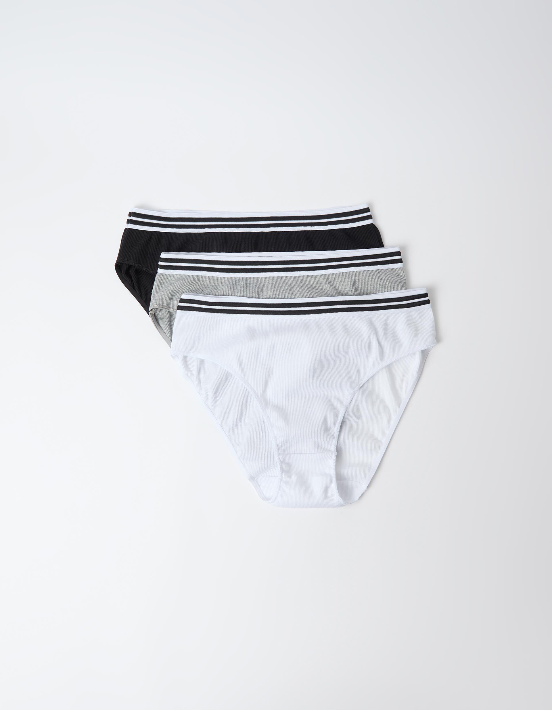 Comprar Online Pack 3 Cuecas Caneladas, Mulher, Multicor
