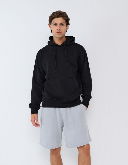 Comprar Online Sweatshirt Com Capuz, Homem, Preto