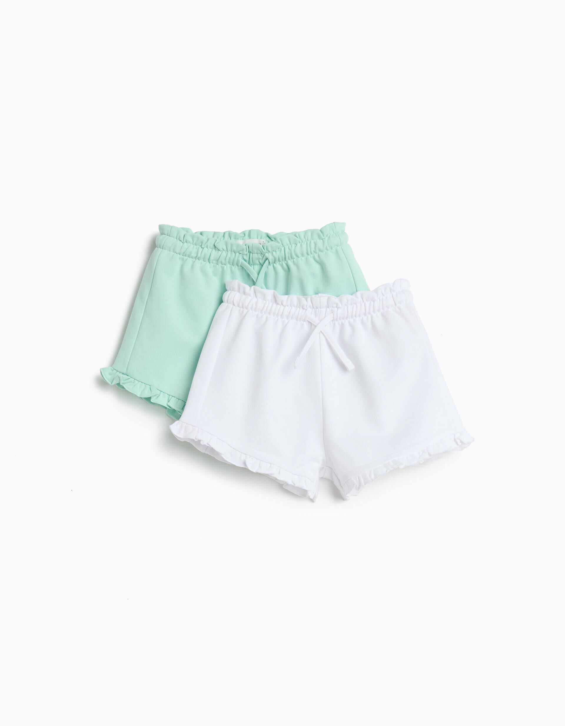 Comprar Online Pack 2 Cal&ccedil;&otilde;es, Menina, Branco