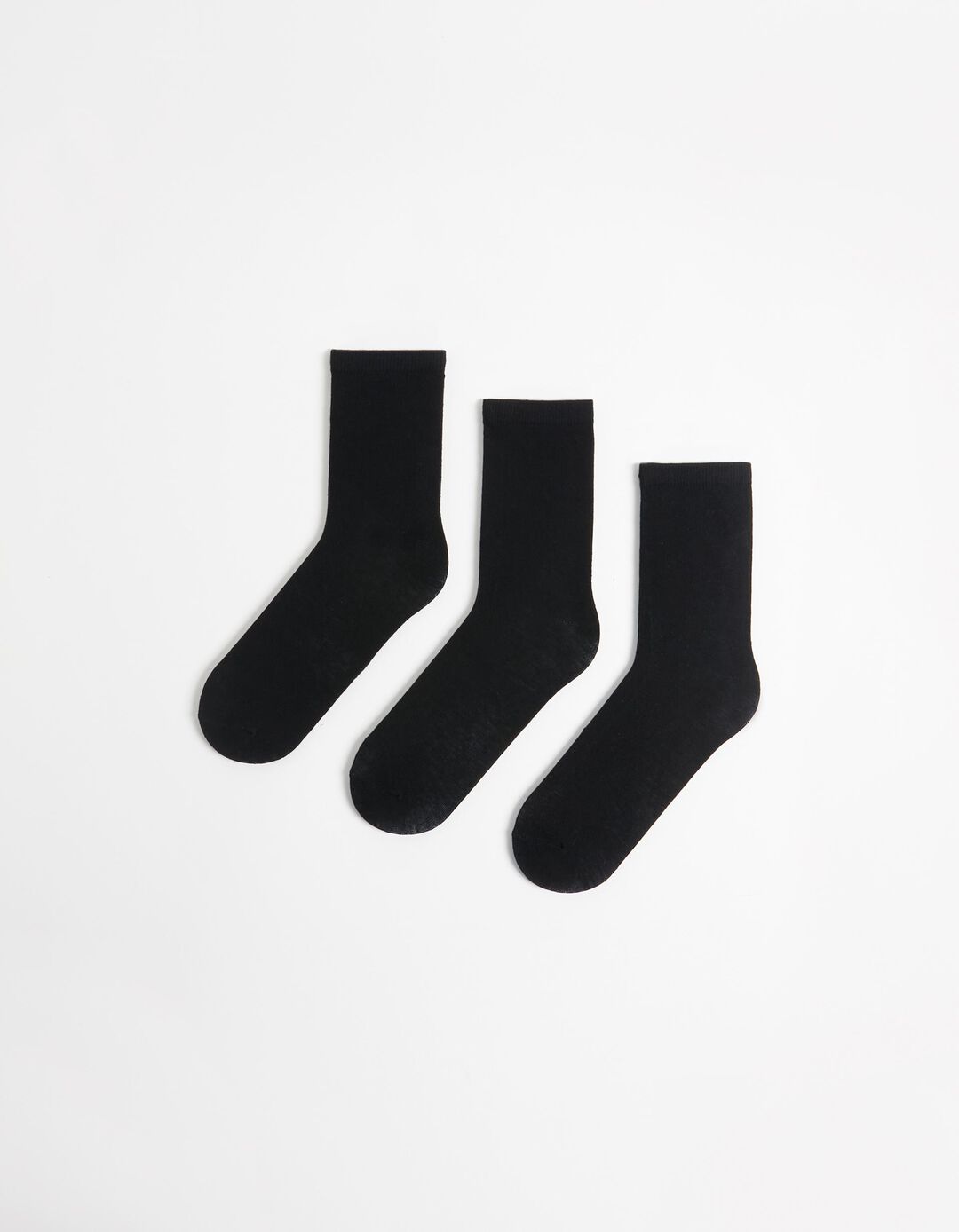 Pack 3 Pairs of Socks, Women, Black