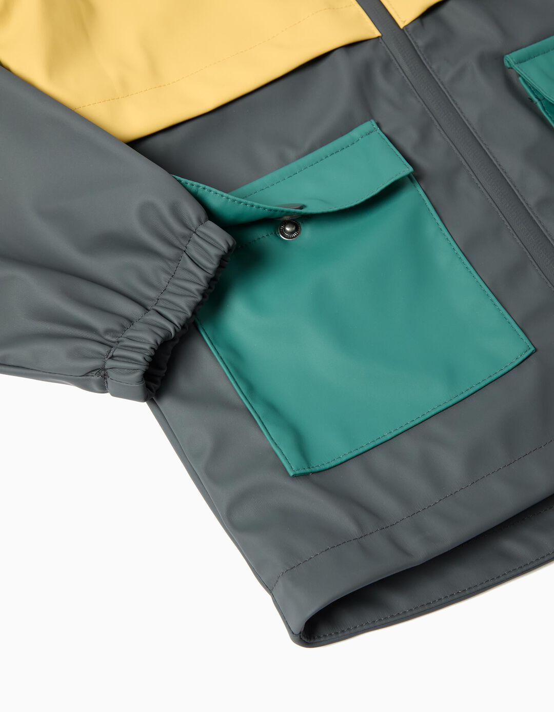 Parka com Capuz, Menino, Cinzento Escuro